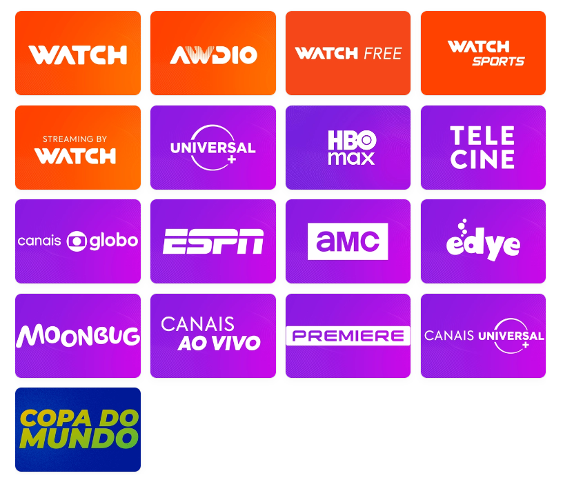 Grade de canais Alfa TV