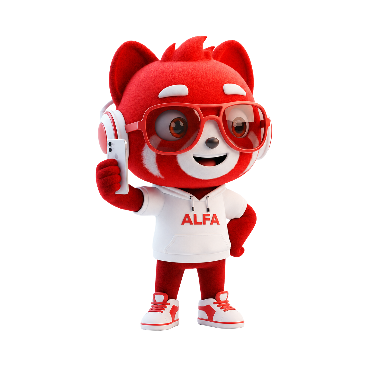 Mascote Alfa